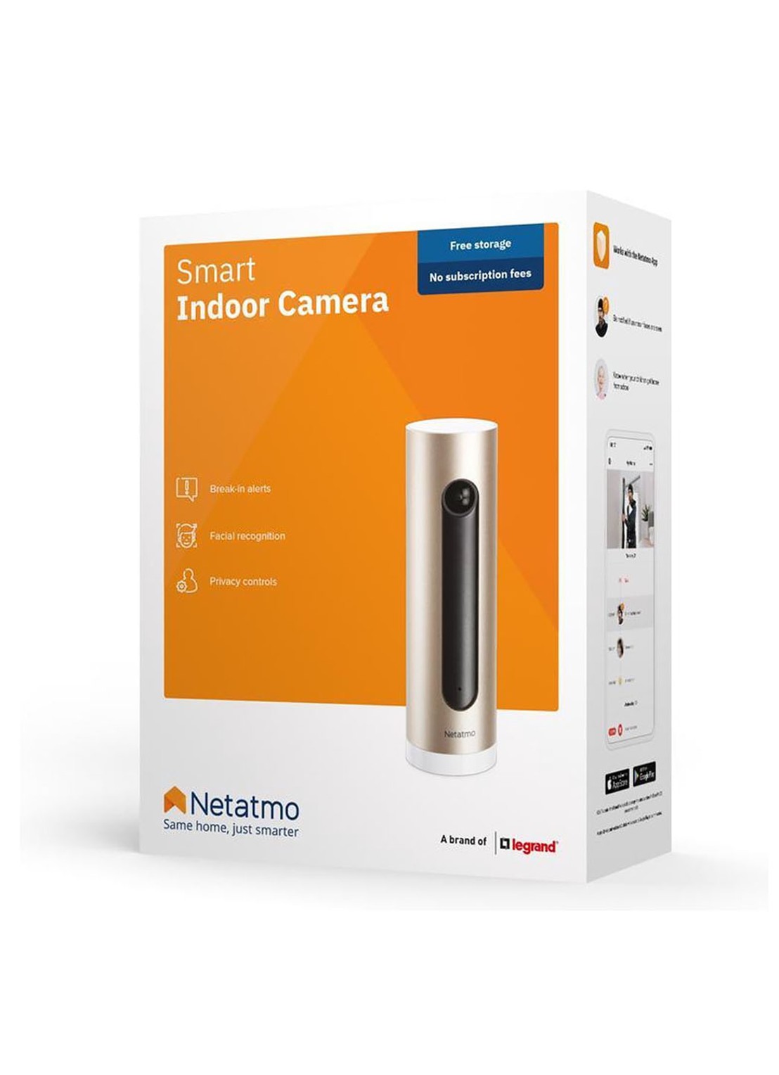 Netatmo Welcome slimme beveilingscamera voor binnen - detail 4 beige