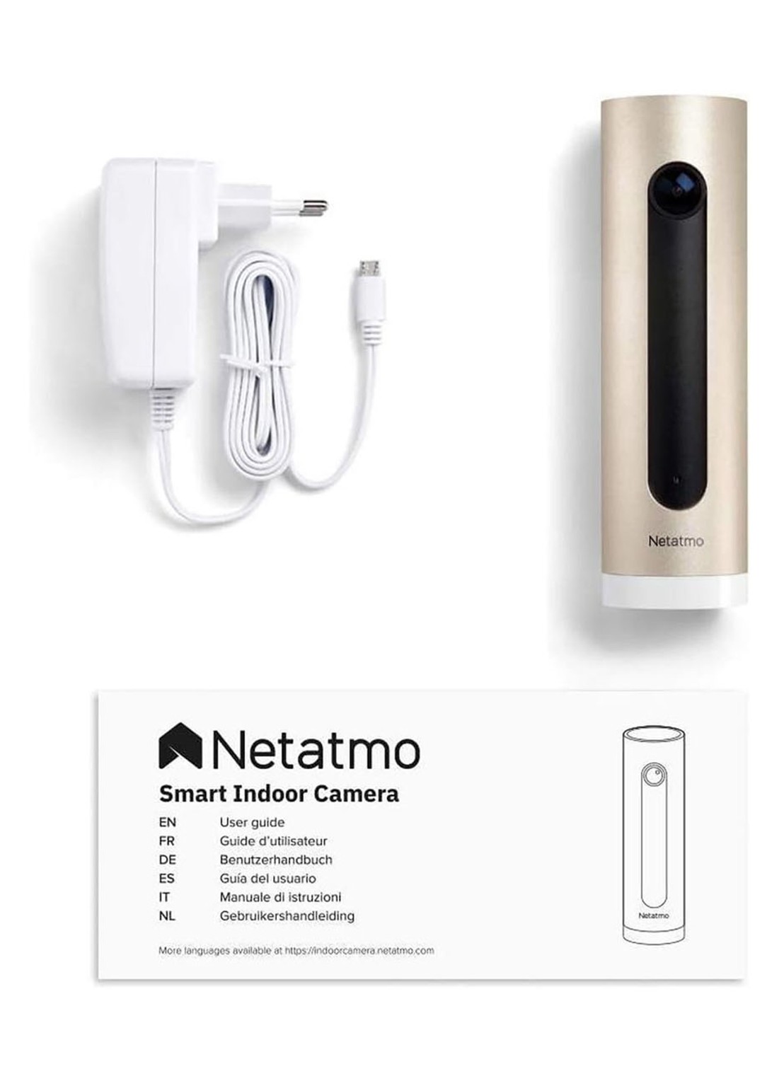 Netatmo Welcome slimme beveilingscamera voor binnen - detail 5 beige