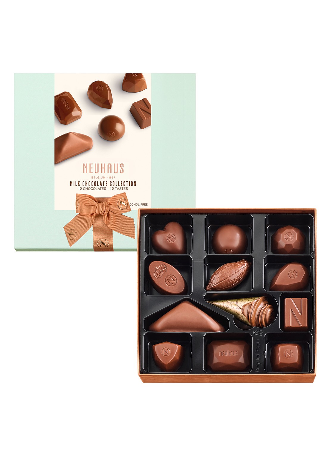 Neuhaus Chocolade bonbons 12 stuks - voorkant 3 undefined