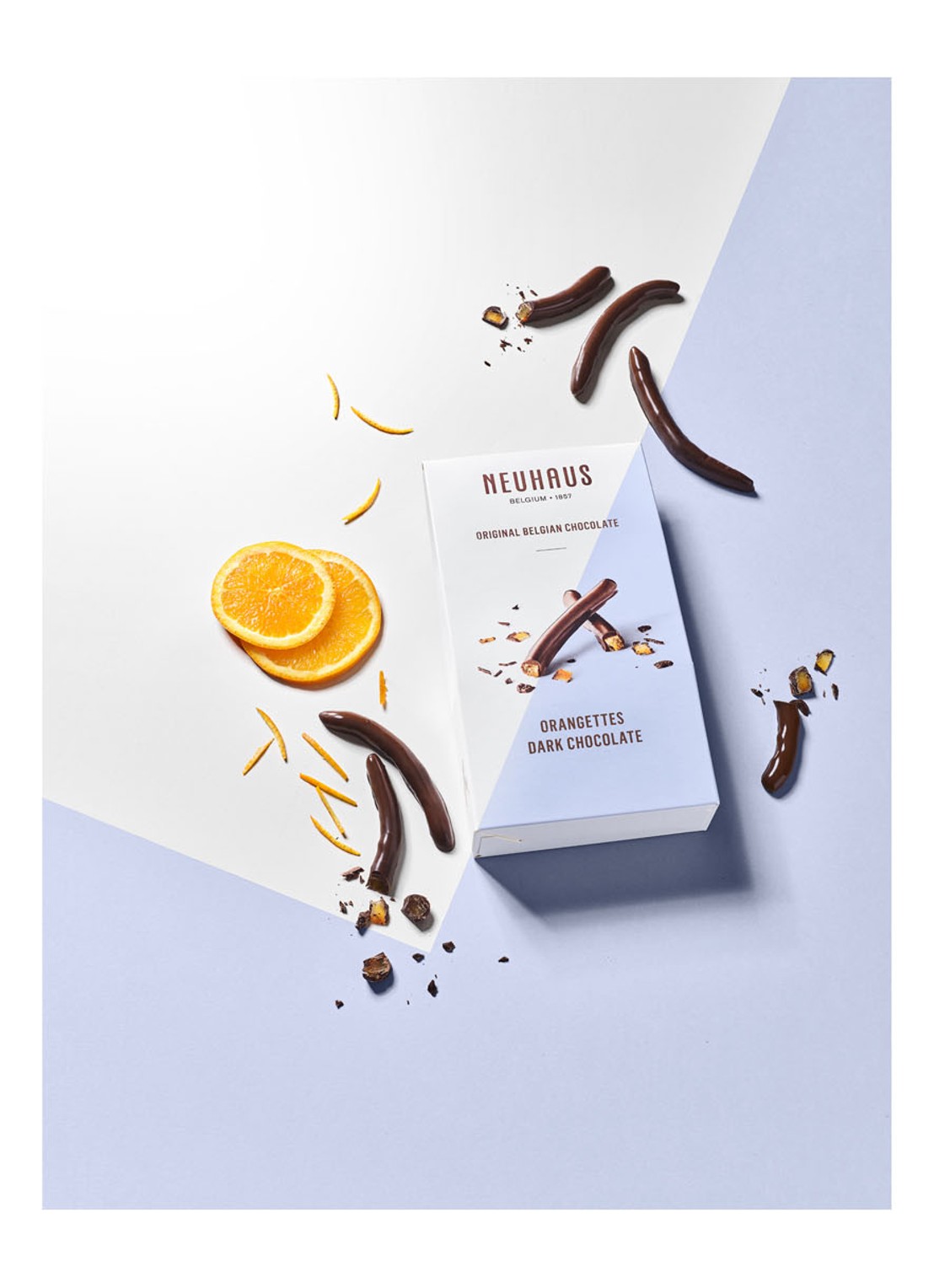 Neuhaus Chocolade moments orangettes 120 gram - voorkant 2 undefined