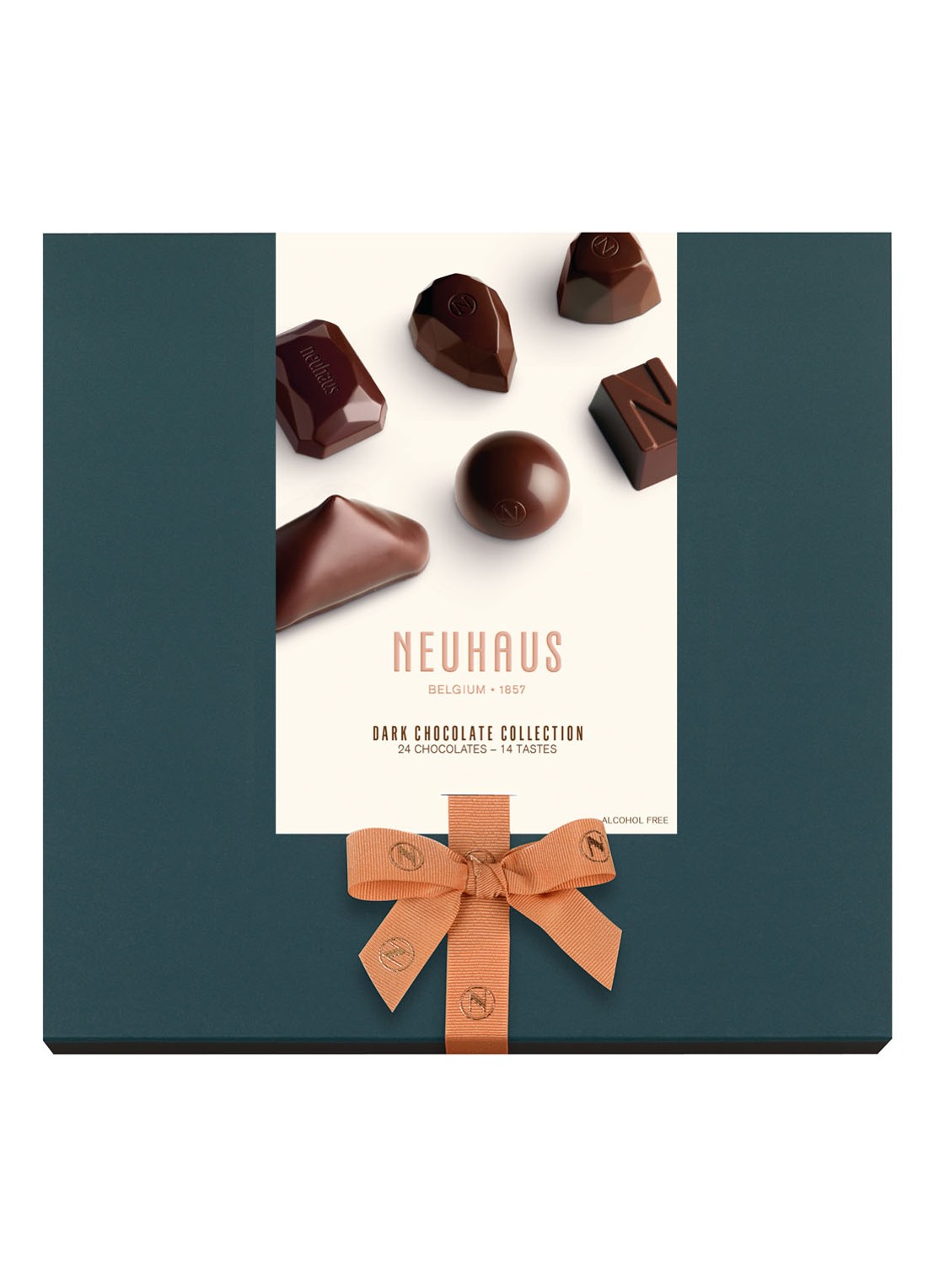 Neuhaus Dark Collection chocolade bonbons 25 stuks - voorkant undefined