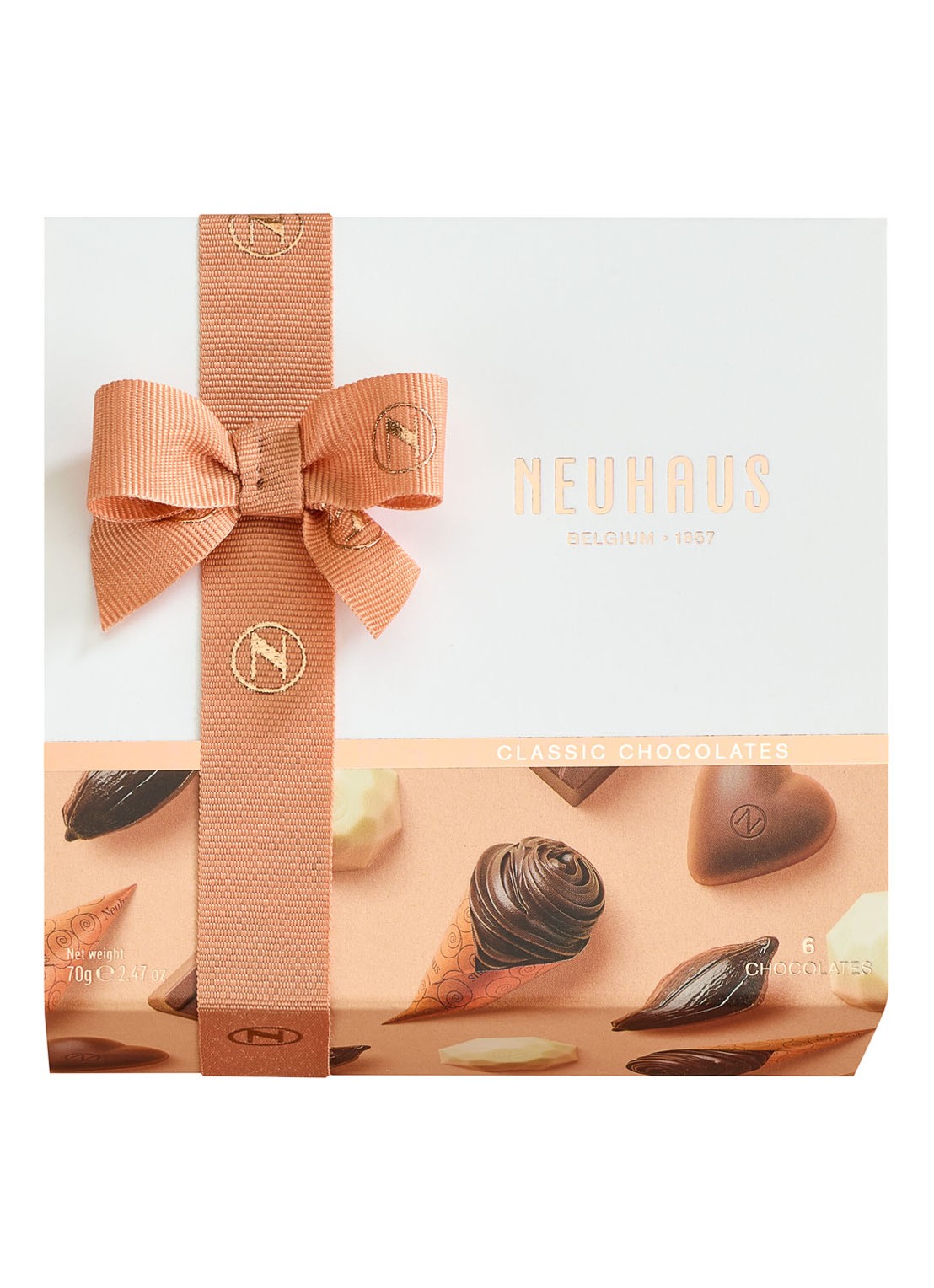 Neuhaus Discovery Classic Mix bonbons 6 stuks  - voorkant wit