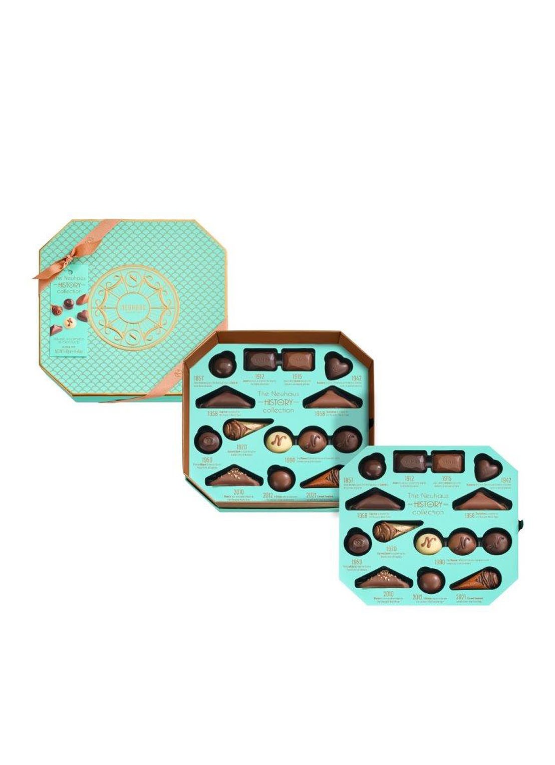 Neuhaus History chocolade bonbons 28 stuks  - voorkant 2 undefined