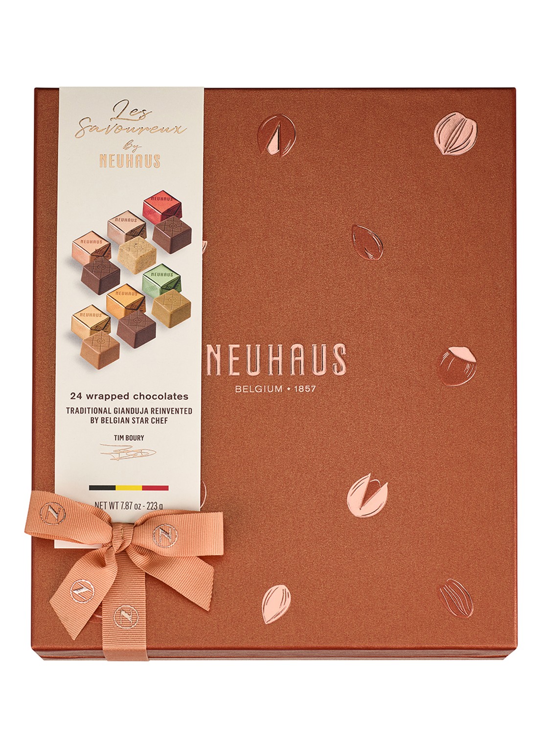 Neuhaus Les Savoureux chocolade bonbons 24 stuks in geschenkverpakking - voorkant undefined