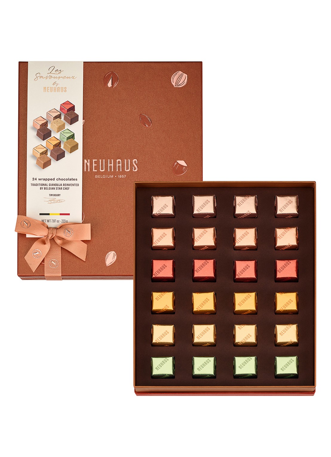 Neuhaus Les Savoureux chocolade bonbons 24 stuks in geschenkverpakking - voorkant 2 undefined