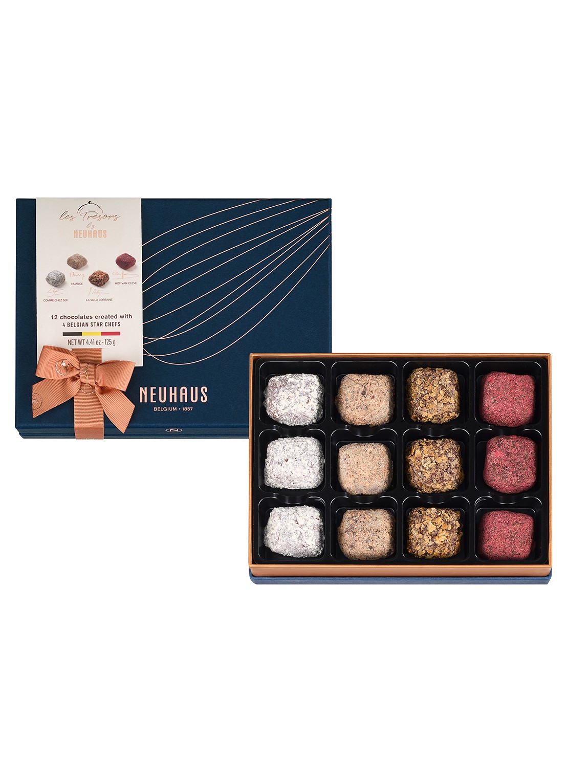 Neuhaus Les Trésors de Neuhaus truffels 12 stuks in geschenkverpakking - voorkant 3 undefined
