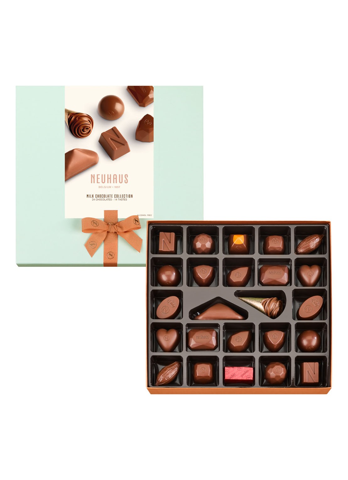 Neuhaus Milk Collection chocolade bonbons 24 stuks - voorkant 3 undefined