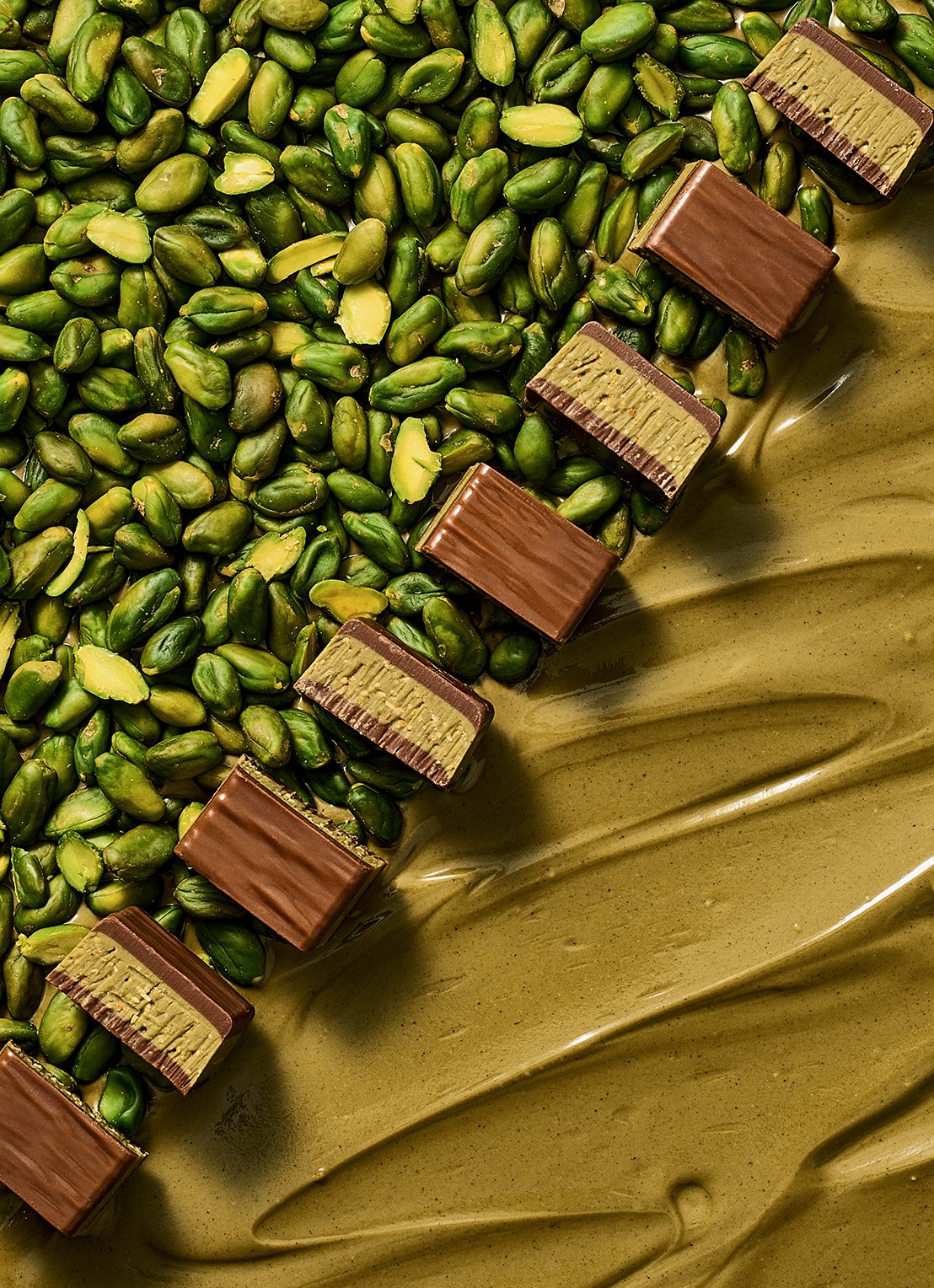 Neuhaus Pistachio Nuance pralines 85 gram - detail 2 undefined