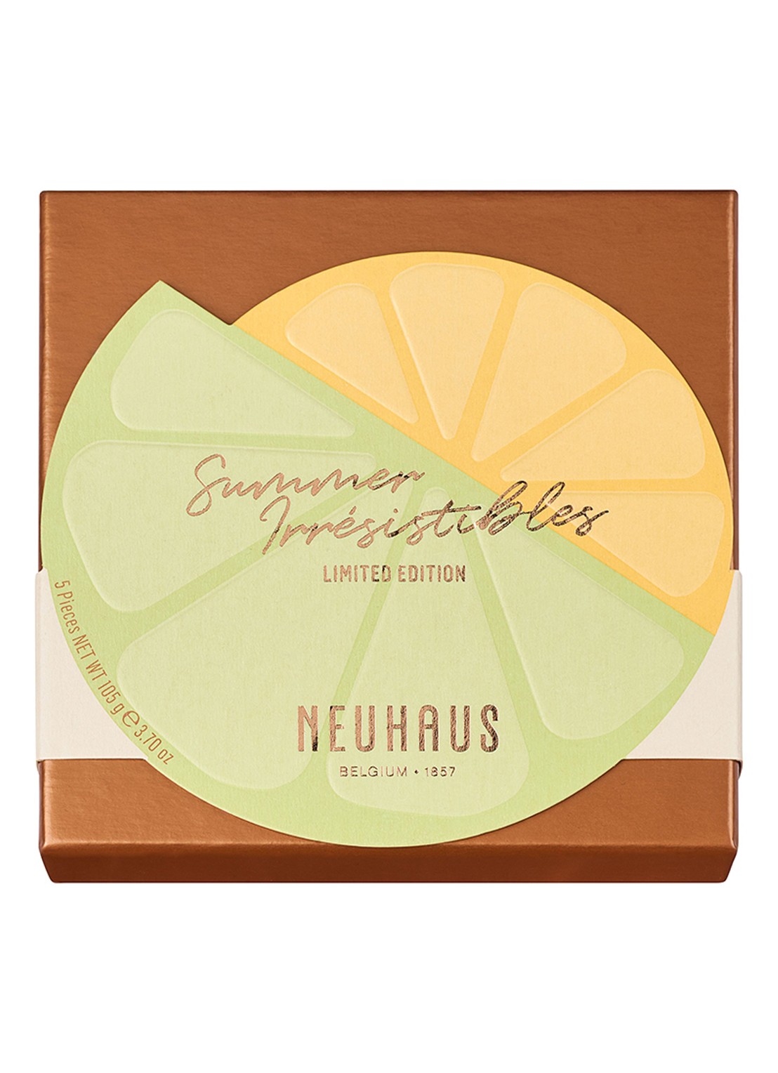 Neuhaus Zomer Irrésistibles 2026 chocolade bonbons 5 stuks - voorkant 3 undefined