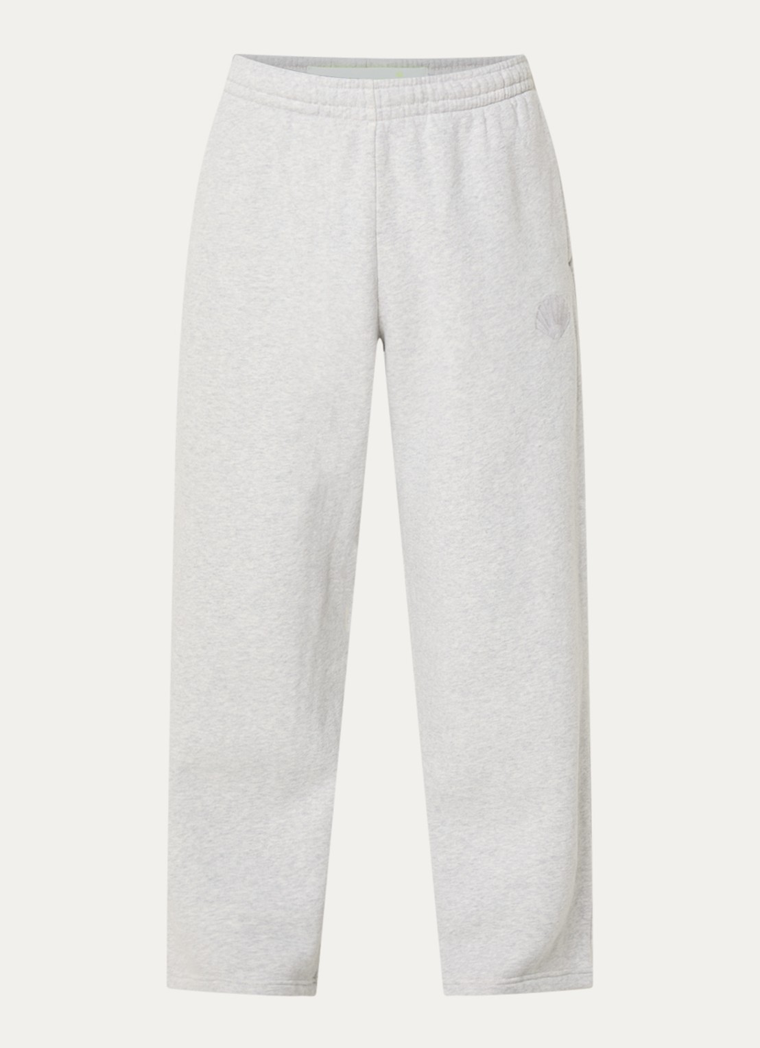 New Amsterdam Surf Association Chop loose fit joggingbroek met steekzakken - voorkant 4 grijsmele