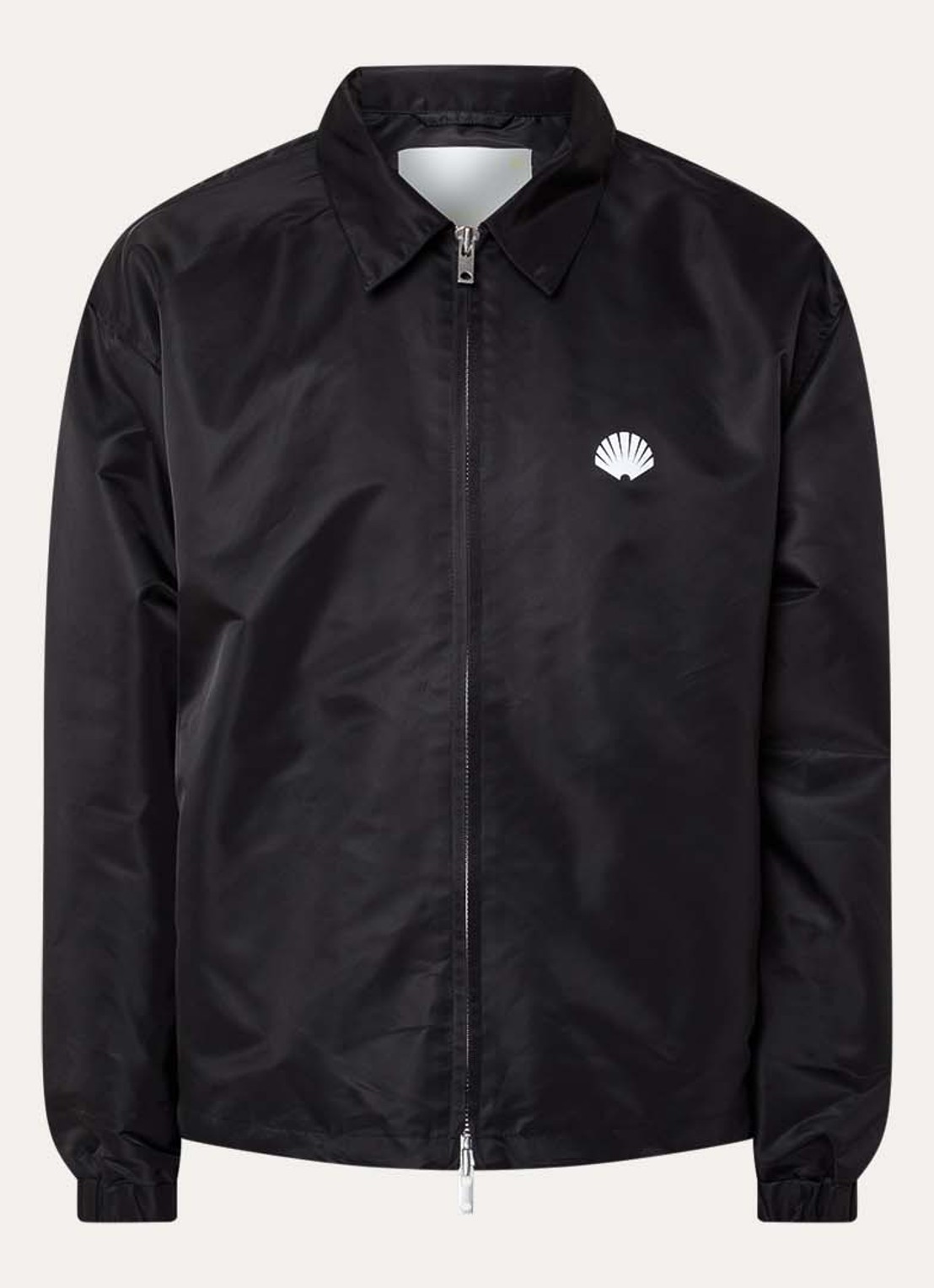 New Amsterdam Surf Association Jack met logo- en backprint - voorkant 2 zwart