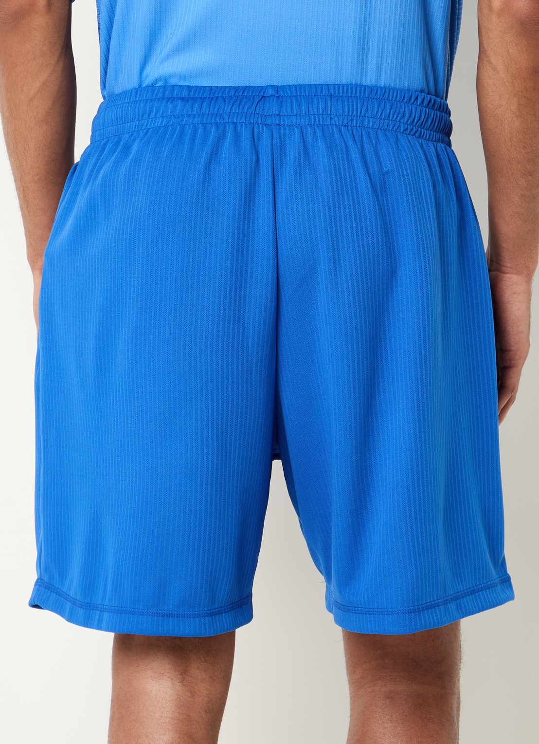 New Amsterdam Surf Association Straight fit korte broek met ritszakken - achterkant zwart