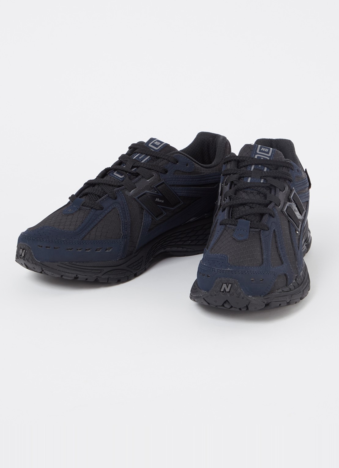 New Balance 1906 sneaker met leren details - detail donkerblauw