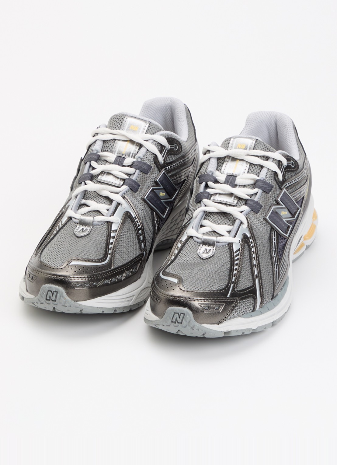 New Balance 1906 sneaker met mesh details - detail 2 grijs