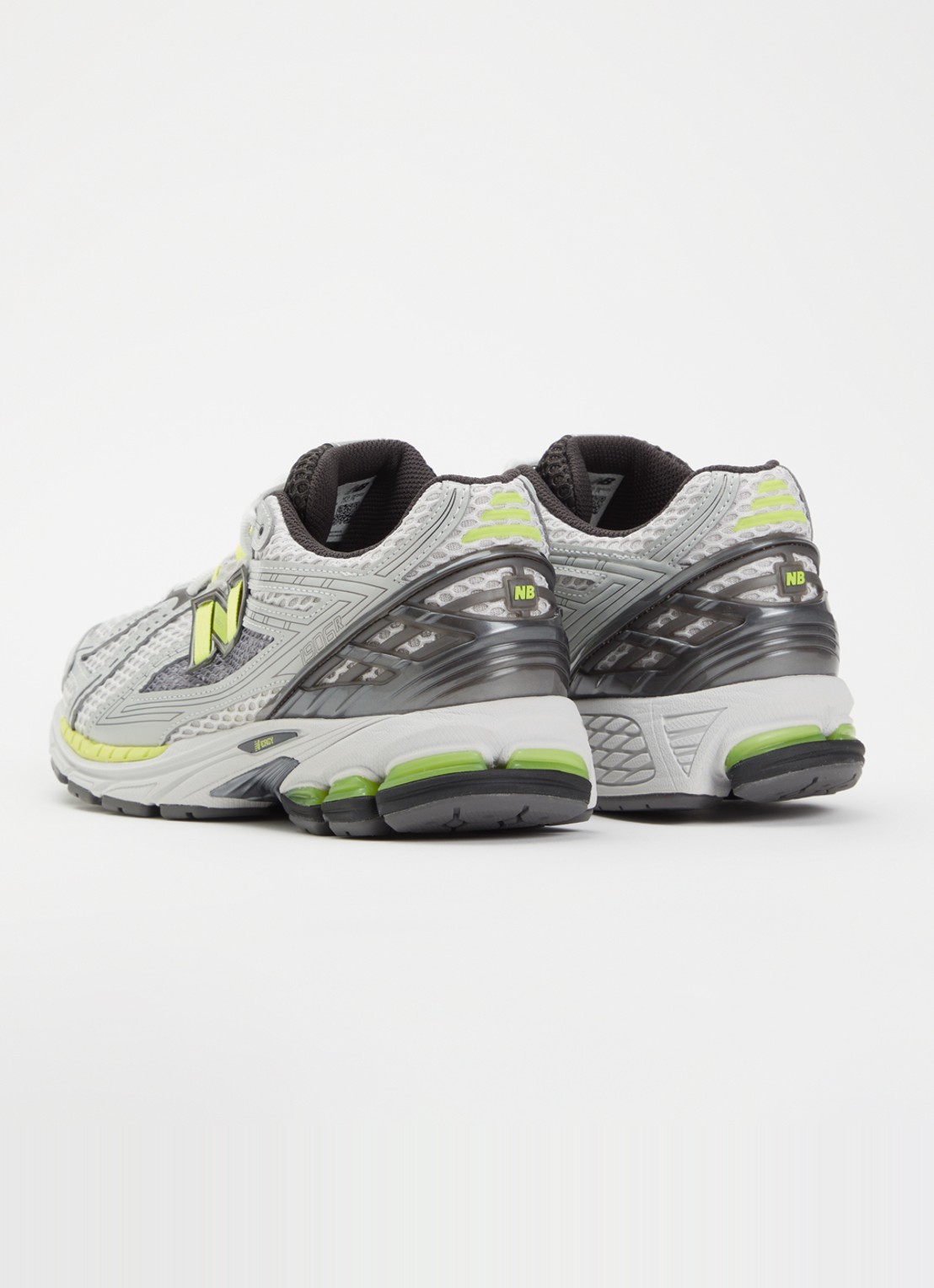 New Balance 1906 sneaker met mesh details - achterkant 2 wit