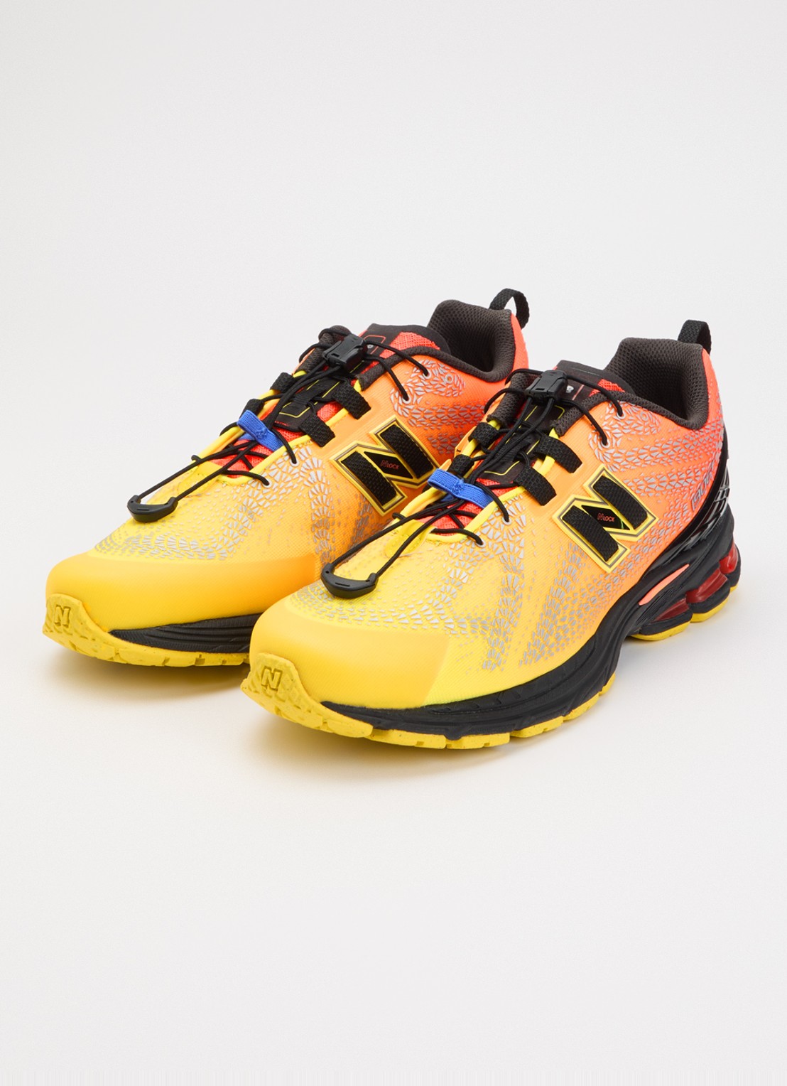 New Balance 1906 sneaker met mesh details - detail 2 geel
