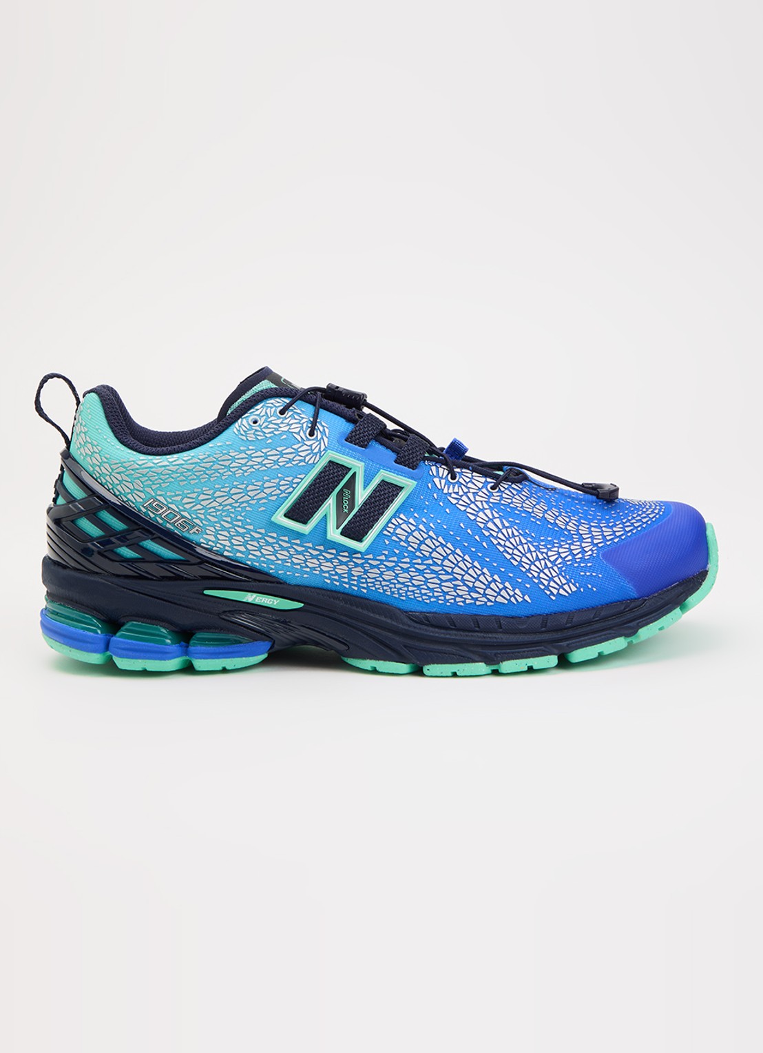 New Balance 1906 sneaker met mesh details - voorkant 5 blauw
