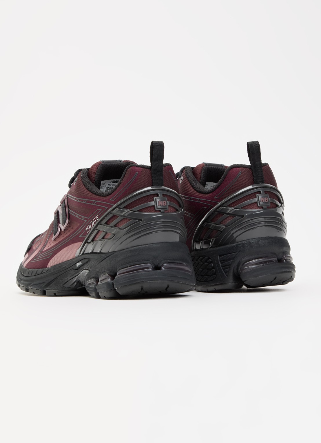 New Balance 1906 sneaker met mesh details - achterkant 5 bordeauxrood