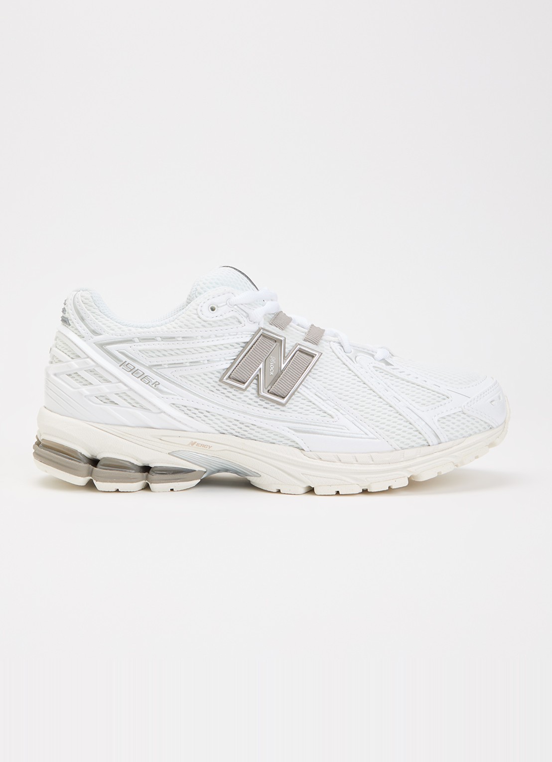 New Balance 1906 sneaker met mesh details - voorkant 5 wit
