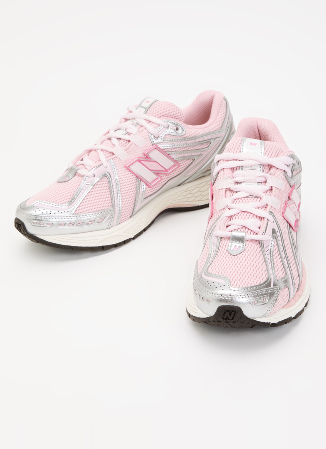 New Balance 1906 sneaker met mesh details - detail 3 lichtroze