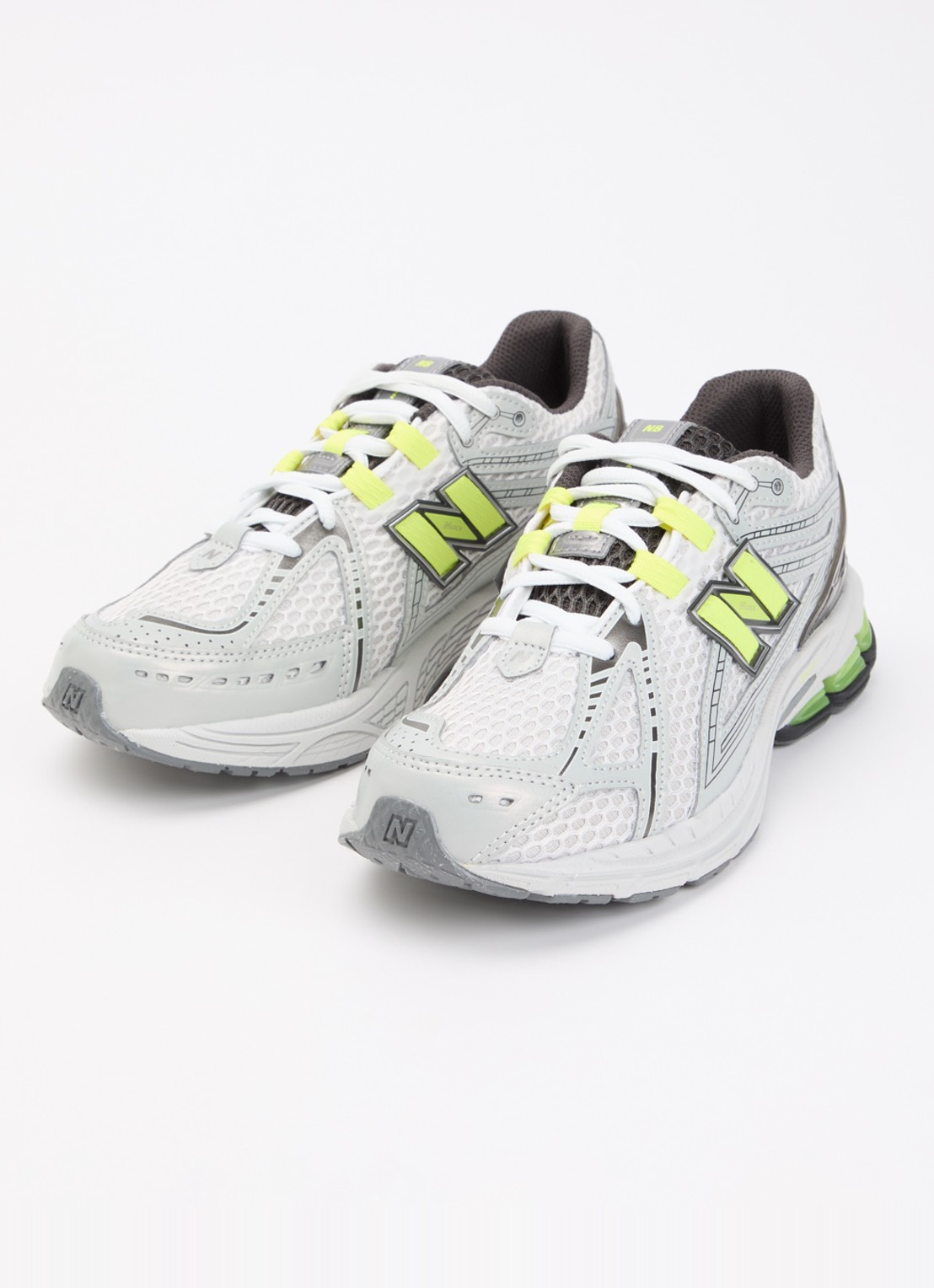 New Balance 1906 sneaker met mesh details - detail 3 grijs