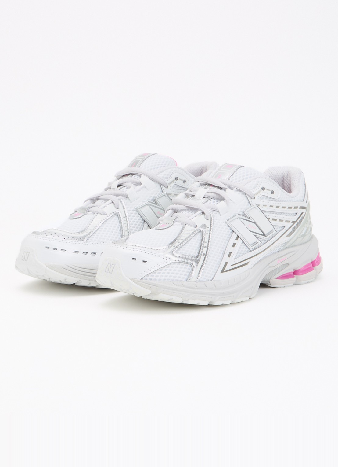 New Balance 1906 sneaker met mesh details - voorkant 2 wit