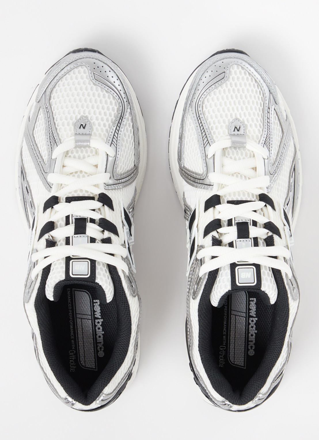 New Balance 1906 sneaker van mesh details - detail 5 grijs