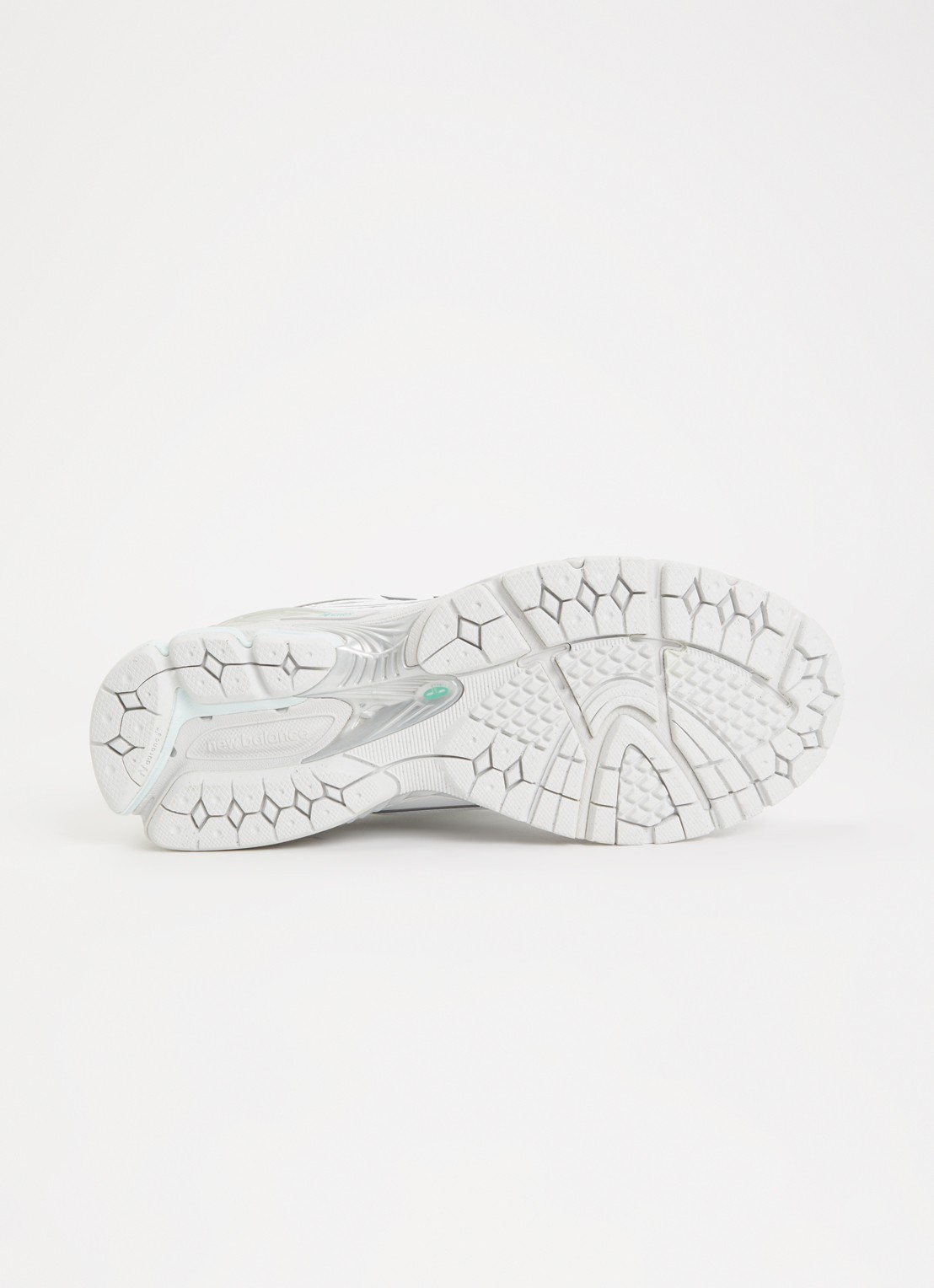 New Balance 1906 sneaker van mesh met metallic details - detail 3 gebroken wit
