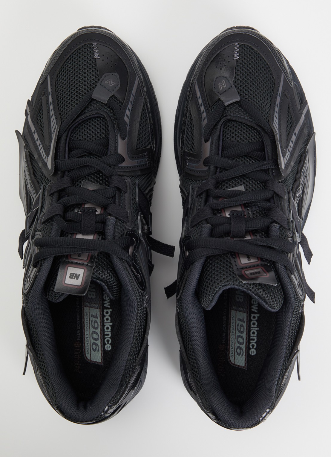 New Balance 1906A sneaker met mesh details - detail 3 zwart