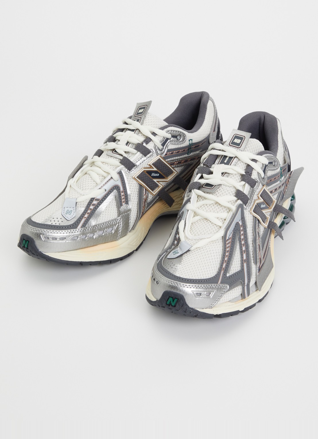 New Balance 1906A sneaker met mesh details - detail 2 grijs