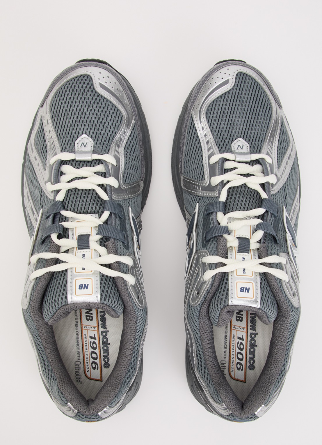 New Balance 1906R sneaker met mesh details - detail 3 grijs