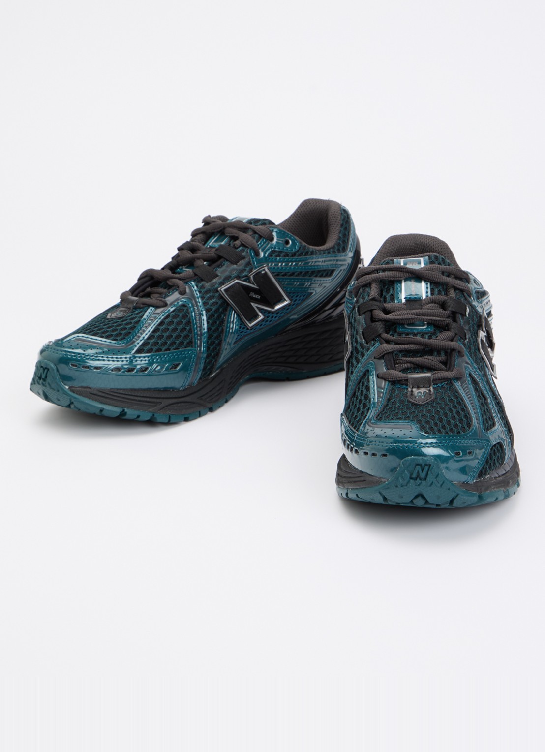 New Balance 1906R sneaker met mesh details - detail 2 groen