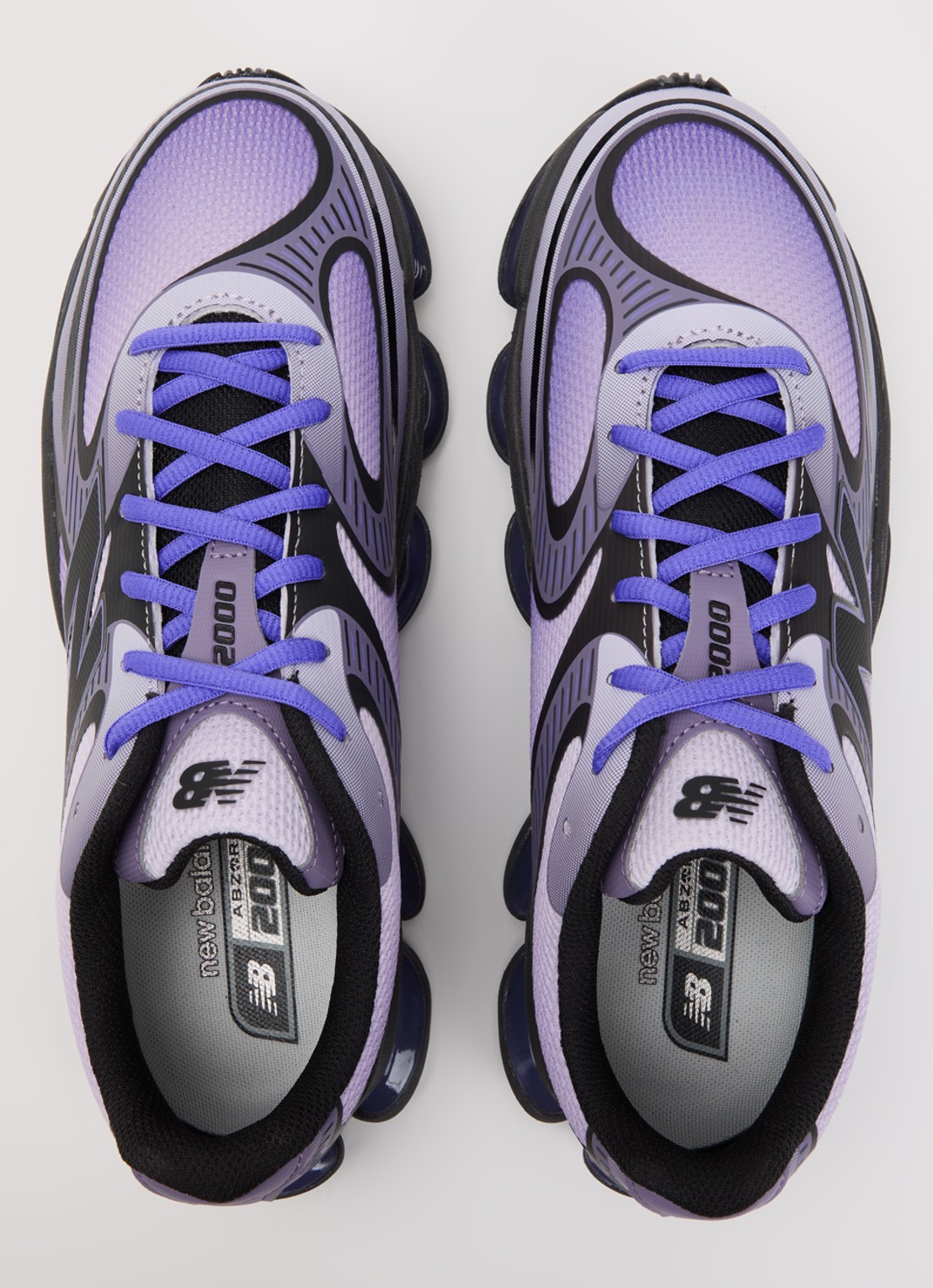 New Balance 2000 sneaker met mesh details - detail 5 paars