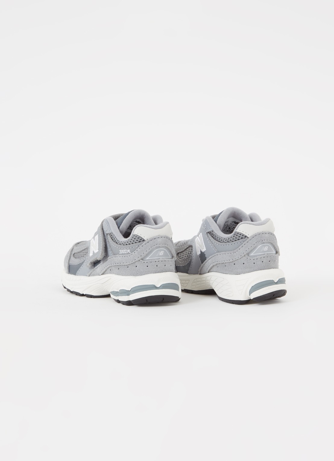 New Balance 2002 sneaker met mesh details - detail 5 grijs