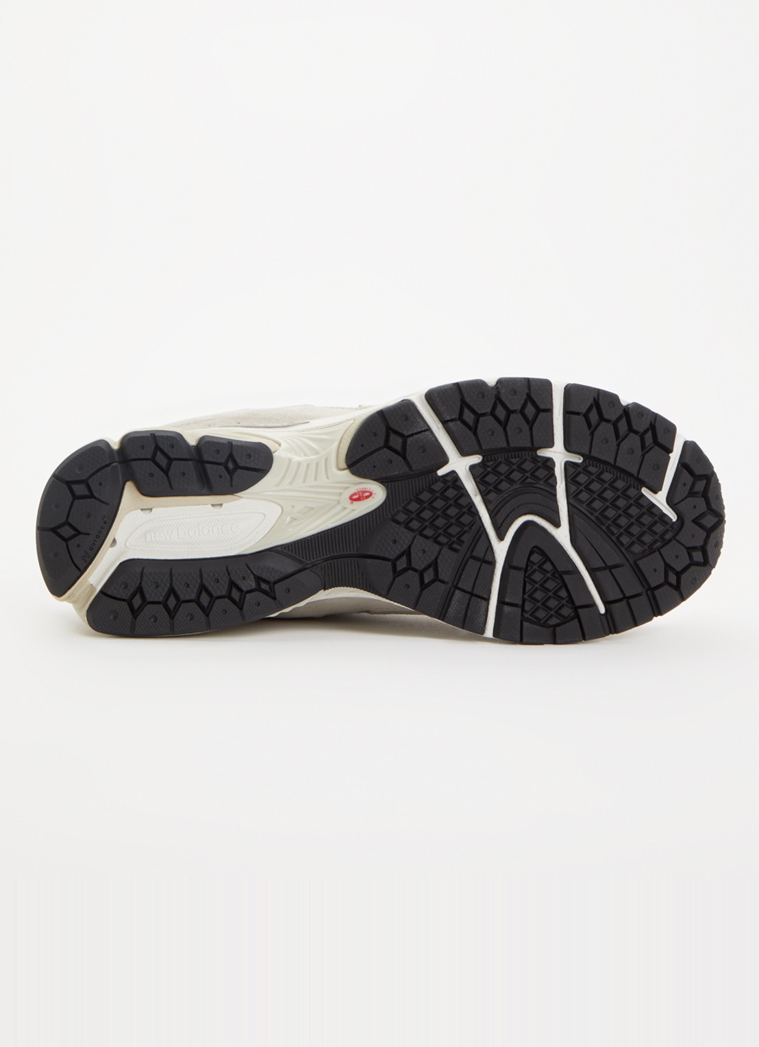 New Balance 2002 sneaker met suède details - detail 5 beige