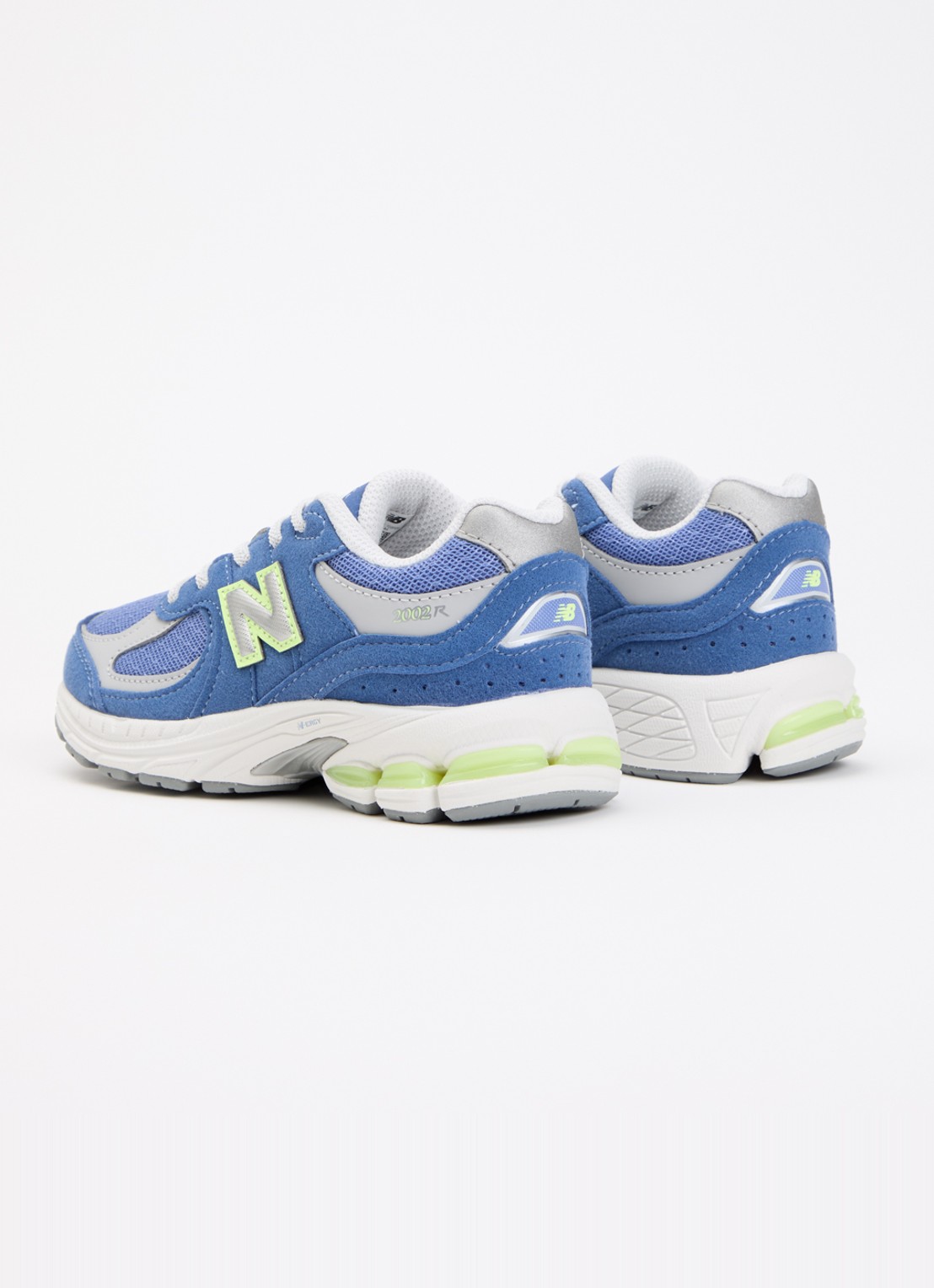 New Balance 2002R sneaker met mesh details - achterkant 4 blauw