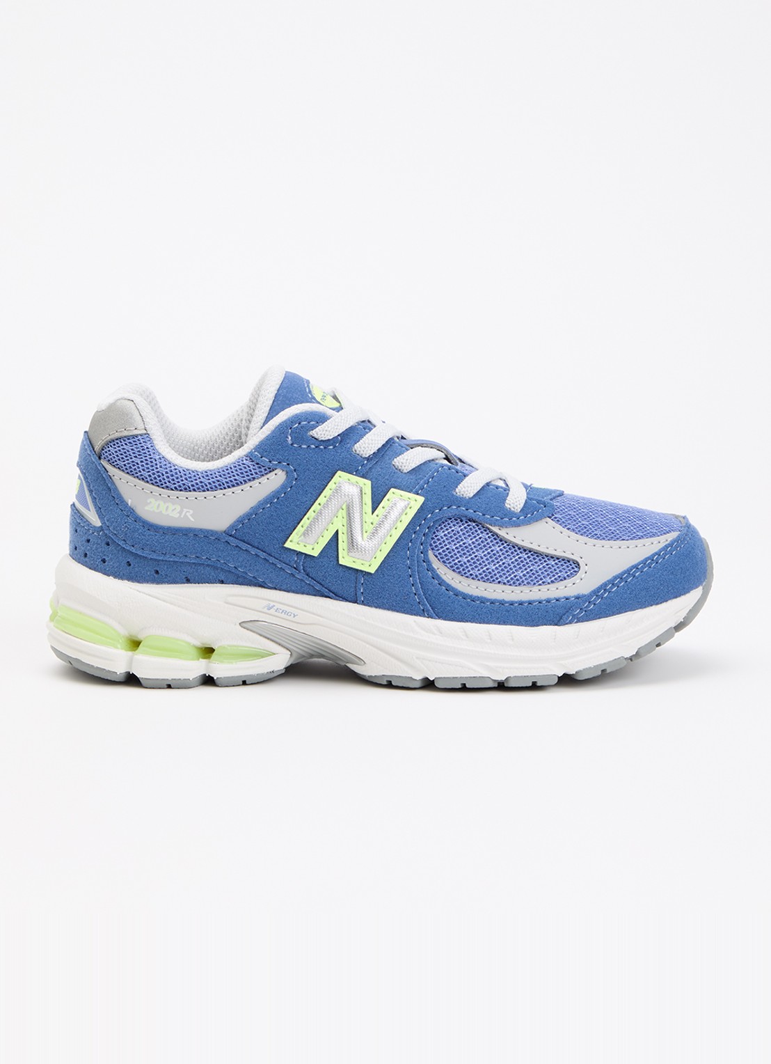 New Balance 2002R sneaker met mesh details - voorkant 2 blauw