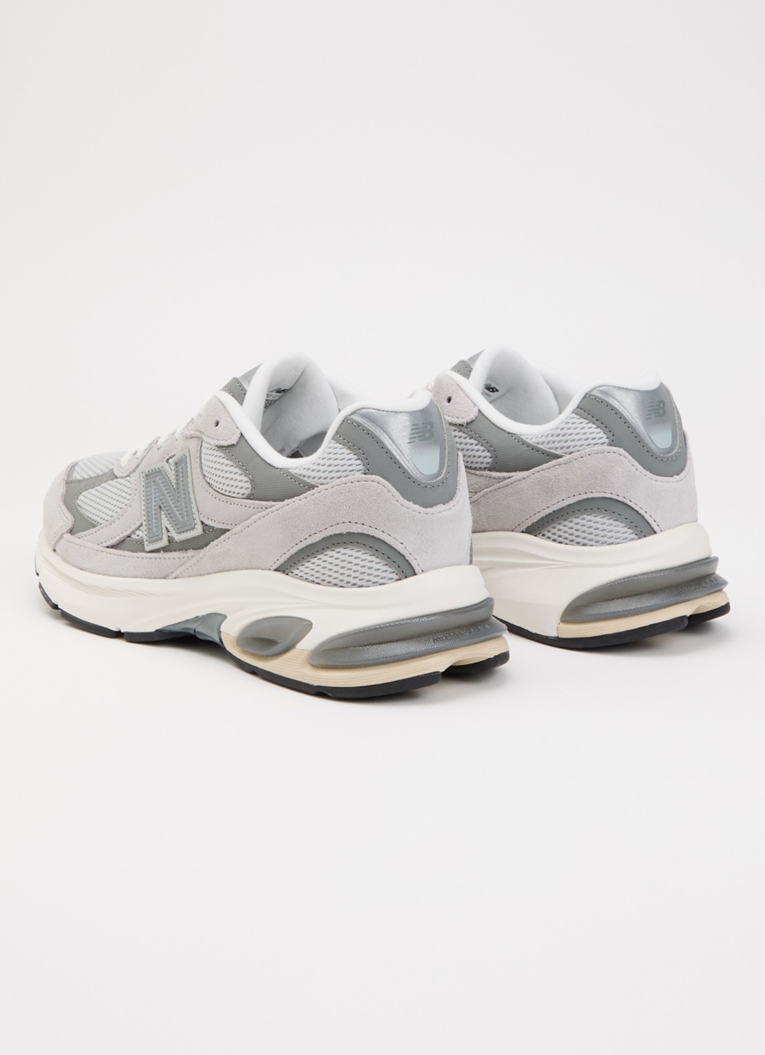 New Balance 2010 sneaker met logo - achterkant 3 grijs