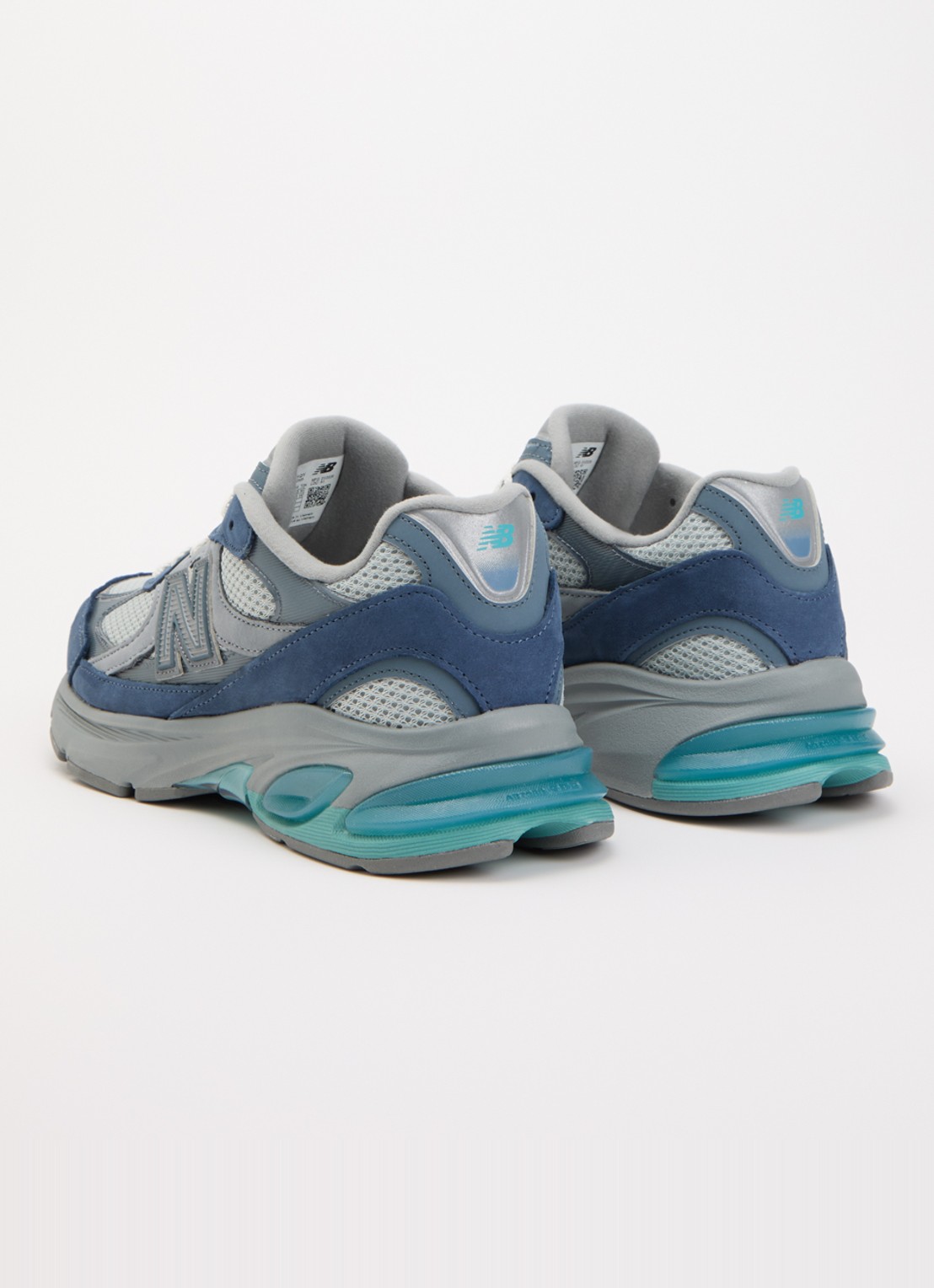 New Balance 2010 sneaker met mesh details - achterkant donkerblauw