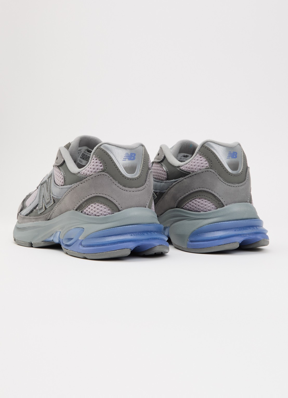 New Balance 2010 sneaker met mesh details - achterkant 6 grijs