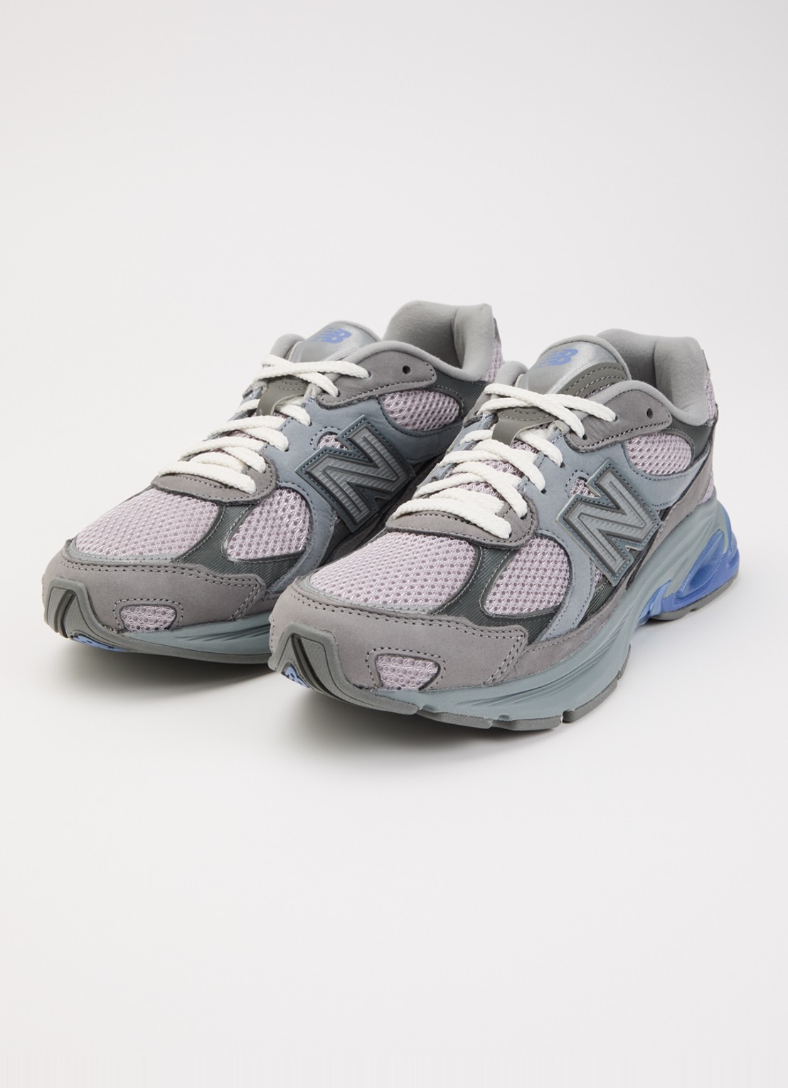 New Balance 2010 sneaker met mesh details - detail 3 grijs