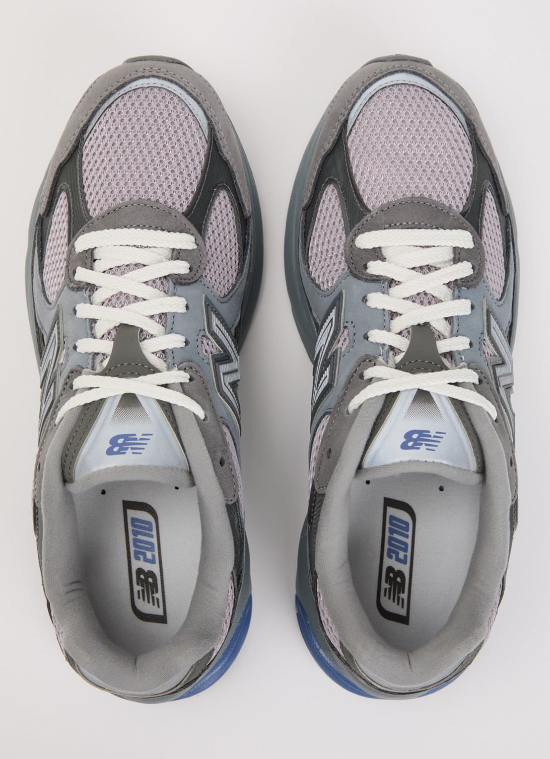 New Balance 2010 sneaker met mesh details - detail 4 grijs