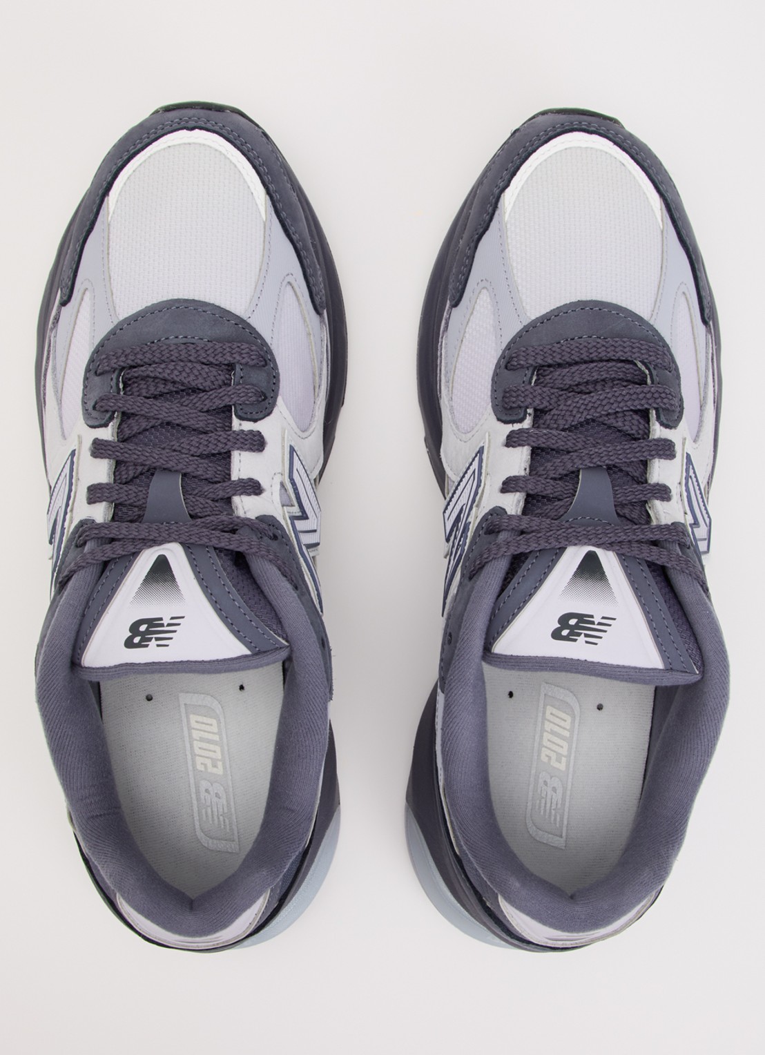New Balance 2010 sneaker met suède details - detail 2 donkerblauw