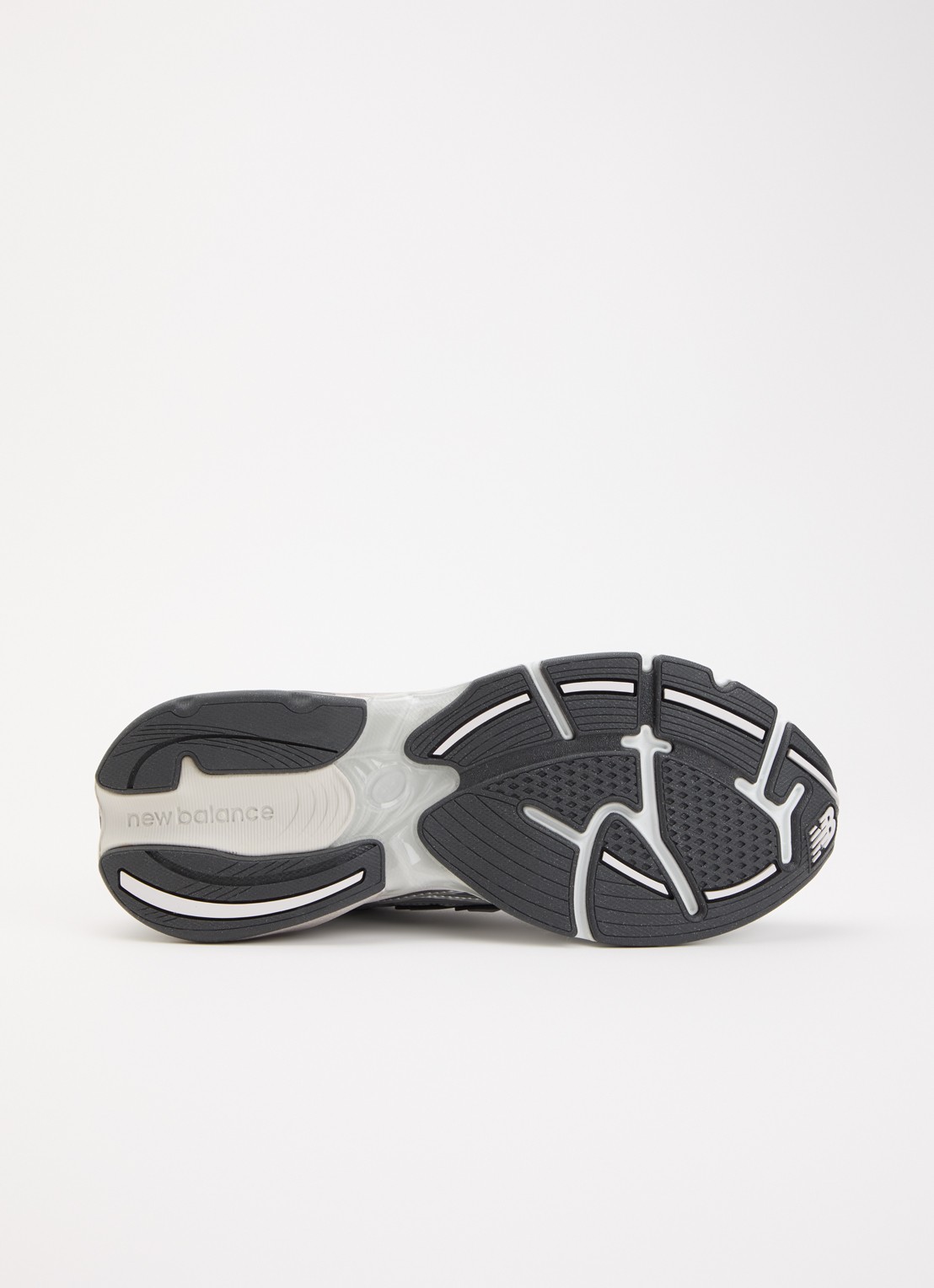 New Balance 2010 sneaker van mesh met details van nubuck - detail 4 zilver