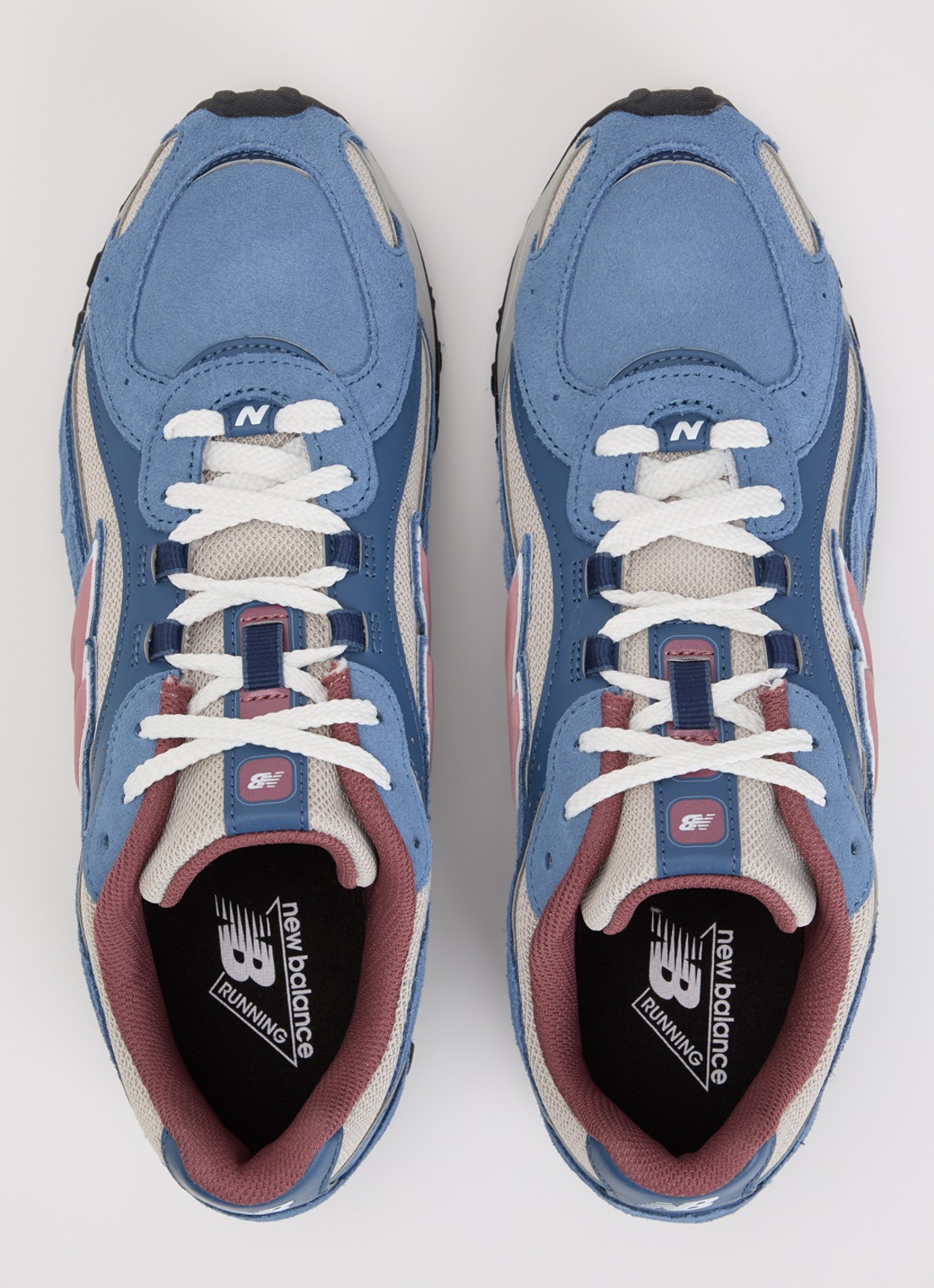 New Balance 204L sneaker met mesh details - detail 2 donkerblauw