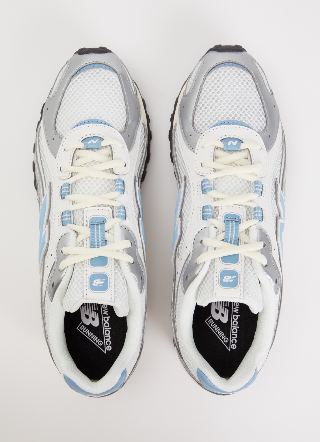 New Balance 204L sneaker met mesh details - detail 4 zilver