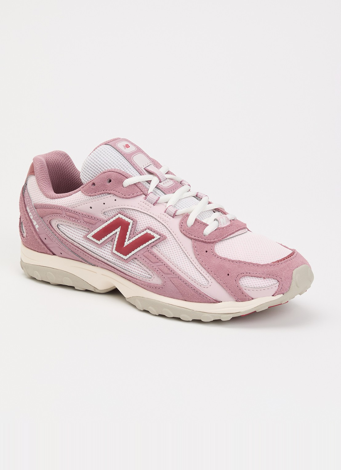 New Balance 204L sneaker van mesh met logo - voorkant 2 roze