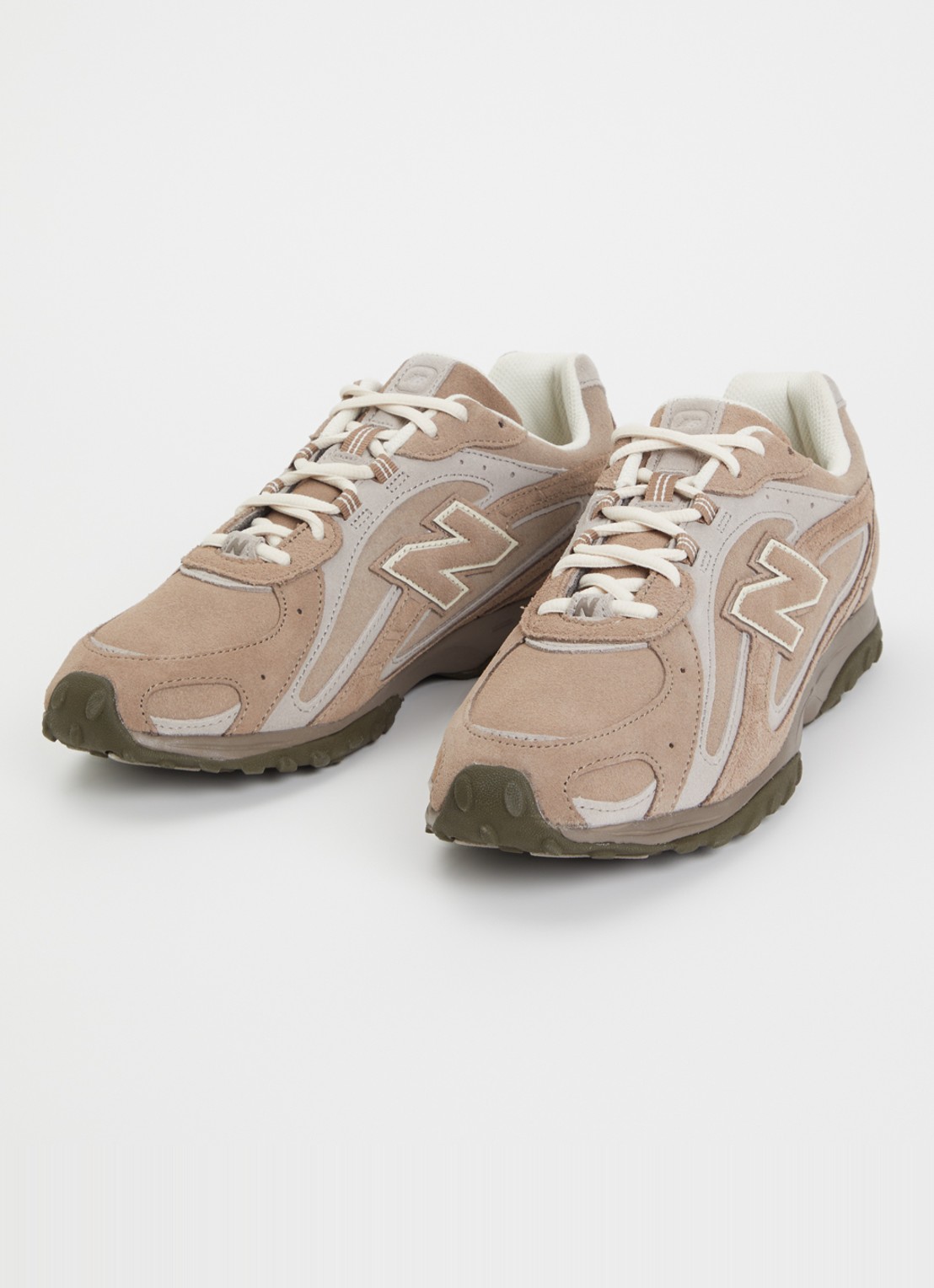 New Balance 204L sneaker van suède - detail 2 beige