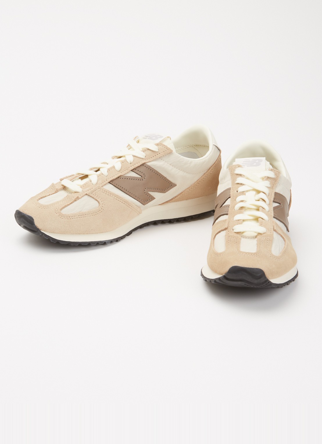 New Balance 471 sneaker met suède details - detail 2 beige