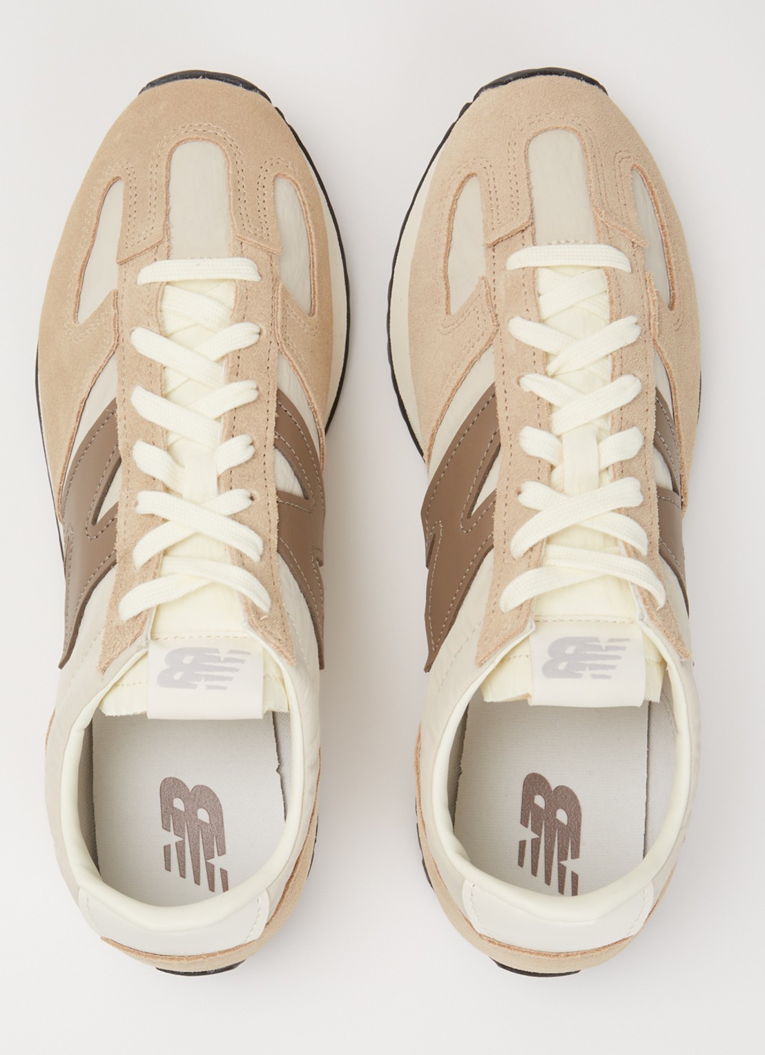 New Balance 471 sneaker met suède details - detail 3 beige